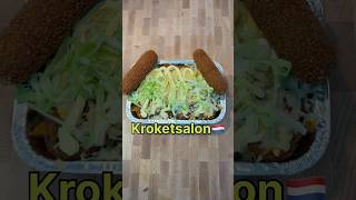 Hollandse Topper😎 kroket kapsalon lekker recept foodshorts [upl. by Knorring960]