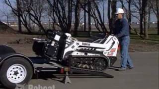 Bobcat Mini Track Loader Safety [upl. by Inus]