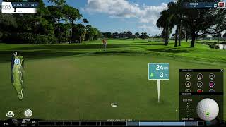 WGT Golf PGA National 1 24Yard Holeout Eagle [upl. by Ennyl]