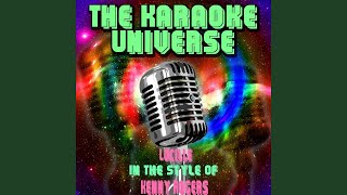 Lucille Karaoke Version Originally Performed By Kenny Rodgers [upl. by Nwahsd]