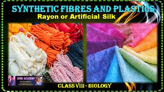 Types of Synthetic Fibers  Synthetic Fibers and Plastics  Class 8  biology fibres rayon [upl. by Cliff]