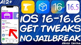 iOS 160  166 b1 Install REAL TWEAKS Without JAILBREAK All Devices Supported New MISAKA 251 [upl. by Ajup587]