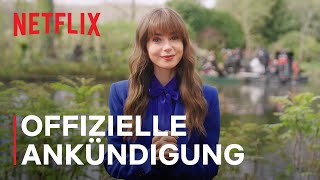 Emily in Paris Staffel 4  Offizielle Ankündigung  Netflix [upl. by Fannie]