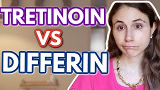 Tretinoin vs Differin  DERMATOLOGIST ANSWERS YOUR SKIN CARE QUESTIONS DrDrayzday [upl. by Nitsraek351]