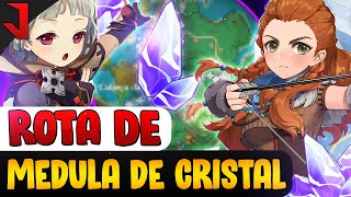 FARME PRA SAYU E PRA ALOY AGORA ROTA DE MEDULA DE CRISTAL  GENSHIN IMPACT [upl. by Atirehs]