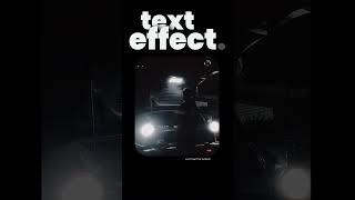 Master Cool Text Effects 🔥  Video Editing Tips [upl. by Yokoyama617]