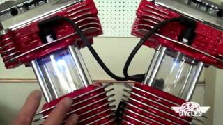 Pulstar Spark Plugs  Pulse Plugs Demonstration • Shop JampP Cycles [upl. by Nohsar220]