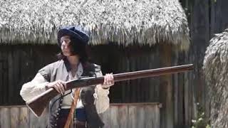 Matchlock Musket Demonstration [upl. by Lizette694]