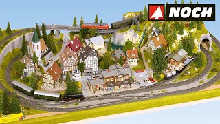 NOCH Modellbau Aufbau von Fertiggeländen für die Modelleisenbahn [upl. by Pitchford]