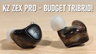 KZ X Crinacle CRN ZEX Pro Review  30 Tribrid and best KZ so far [upl. by Adnauq]