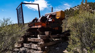 This Abandoned Gold Mine used a Makeshift Drag Line Operation [upl. by Lemmueu]