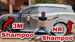 3M Shampoo Compare With NR Car Wash Shampoo Full Review On XUV 700  Fight With 3M  Nitto rai [upl. by Odranoel802]