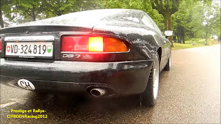 beautiful ASTON MARTIN DB7 1996 330 HP Malartre 2014 HD [upl. by Cassella245]