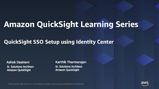 QuickSight SSO setup using IAM Identity Center 2023 Amazon QuickSight Learning Series [upl. by Jaycee]