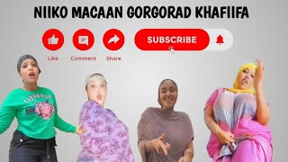 Niiko Macaan Naago Gorgorad khafiifa wata Tiktok 2024 niiko macaan niiko somalichallenge [upl. by Rolyat]