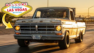 Driving My NASCAR Inspired F100 to LAS VEGAS Will it Survive [upl. by Htebazle]