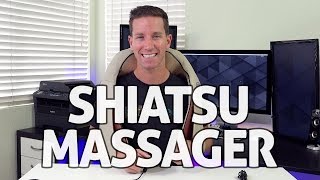 Shiatsu Neck Massager REVIEW  Best Christmas Gift [upl. by Glogau]