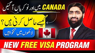 Canada Work Permit Visa 2024 Updates Jobs in Canada Meet Mughals [upl. by Enytnoel]