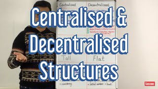 Centralised Structures vs Decentralised Structures [upl. by Ahseet]