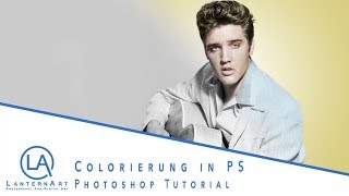 PHOTOSHOP  EINFACH COLORIEREN  TUTORIAL [upl. by Rizzi]