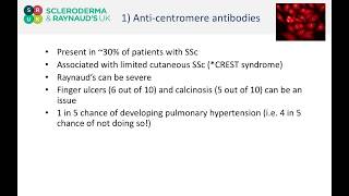 Dr John D Pauling explains Anti Centromere Antibodies [upl. by Atiuqa]