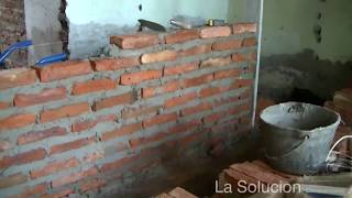 Hacer pared de ladrillos [upl. by Sirovart426]