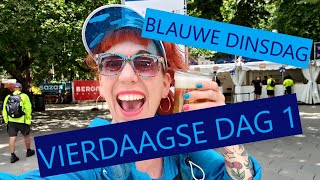 VIERDAAGSE 2024  DAG 1 BLAUWE DINSDAG [upl. by Aihc]