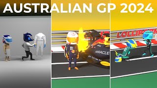 Australian GP 2024  Highlights  Formula 1 Comedy [upl. by Suiravad]