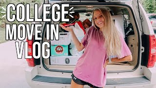 COLLEGE MOVE IN VLOG  senior year [upl. by Lorain]