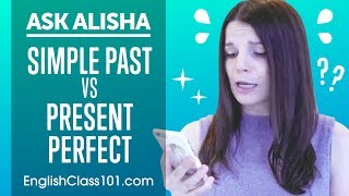 Simple Past vs Present Perfect Tense  Basic English Grammar [upl. by Salim993]