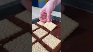 These biscuits are easy and super delicious 😋 biscuit choclatebiscuit shorts baking sweet [upl. by Enawd]