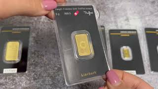 Argor Heraeus Gold Bars at Bullion Exchanges [upl. by Loni]