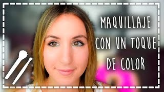 Maquillaje con un toque de color [upl. by Afnin]