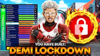 THE BEST LOCKDOWN BUILD IN NBA 2K25 HOW TO GET UNLIMITED STOPS [upl. by Tzong]