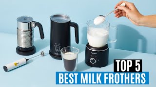 TOP 5 Best Milk Frothers In 2023 Buying Guide [upl. by Fairbanks]