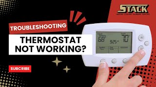 Troubleshooting Tips Why Is My Thermostat Not Working [upl. by Gnilsia]