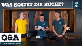 Was kostet die Küche  Das QampA zur HolzLiebling Küchen Doku [upl. by Dilly190]