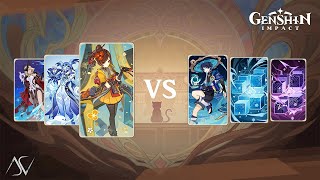 Chiori Fatui amp Summoner Buff Deck  Genshin Impact [upl. by Nydroj41]