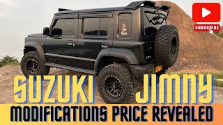 Suzuki Jimny Modifications review amp prices revealed 💰  DGS13 suzukijimny [upl. by Ardene672]