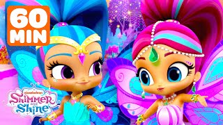 Shimmer amp Shine Turn Into Glitter Genies  Full Episodes  1 Hour Compilation  Shimmer and Shine [upl. by Patrice544]