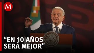 AMLO prevé que con reforma en 10 años mejore impartición de justicia [upl. by Scornik280]