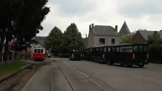 Tram van de Grotten van Han [upl. by Auqinet]