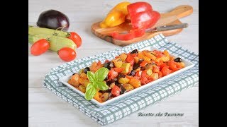 Caponata di verdure  Piatto estivo  Ricette che Passione [upl. by Iamhaj179]