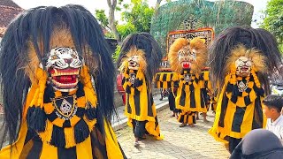 Arak Arakan Barongan Blora Pecutan Warok dan Reog Ponorogo Seni Barong Singo Kembar Joyo [upl. by Einwahr]