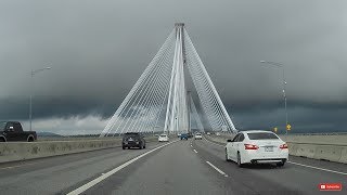 Driving over Port Mann Bridge Vancouver 2019 [upl. by Llecrad352]