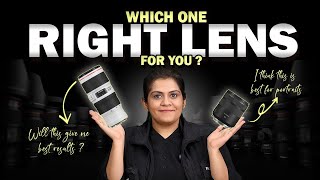 Which one is right lens  Explained in Depth  Photography amp Cinematography Course Series [upl. by Helban]