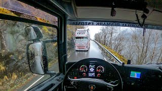 POV Driving Scania R580  Hardangerfjord [upl. by Rainie]