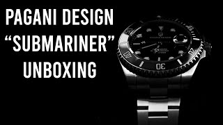 PAGANI DESIGN quotSUBMARINERquot PD1639 UNBOXING A HOMAGE WATCH YOU SHOULDNT BUY [upl. by Animaj436]