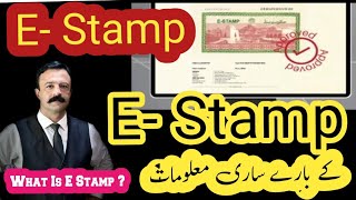 How to apply online for estamp paper Rs 100300 1200  in Pakistan EStamping Punjab law [upl. by Rengia70]