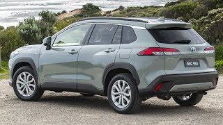 All New 2023 Toyota Corolla Cross Hybrid Jungle Khaki  Wonderful Compact SUV Review Specs Price [upl. by Drofliw]